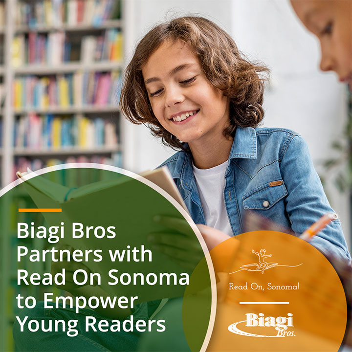 Biagi Bros Sponsors Read on Sonoma to Promote Literacy and Empower Students