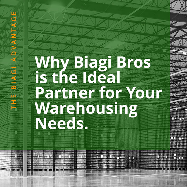 The Biagi Advantage: Why Biagi Bros is the Ideal Partner for Your Warehousing Needs