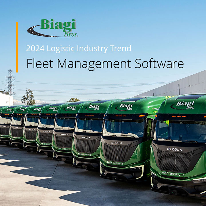 2024 Logistics Industry Trend: Fleet Management Software